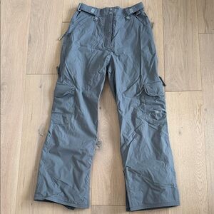Gray Cargo Pants